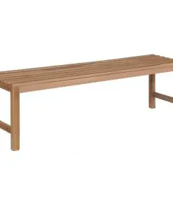 vidaXL Garden Bench 150 cm Solid Teak
