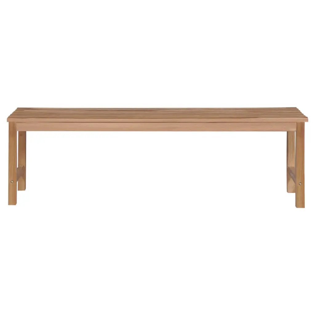 vidaXL Garden Bench 150 cm Solid Teak