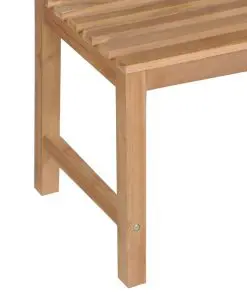 vidaXL Garden Bench 150 cm Solid Teak