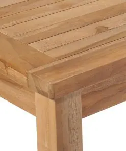 vidaXL Garden Table 150x90x77 cm Solid Teak Wood