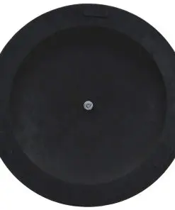 vidaXL Parasol Base Round Polyresin 19 kg Bronze