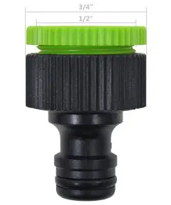 vidaXL Automatic Retractable Water Hose Reel Wall Mounted 10+1 m