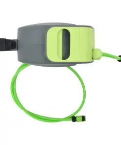 vidaXL Automatic Retractable Water Hose Reel Wall Mounted 20+2 m