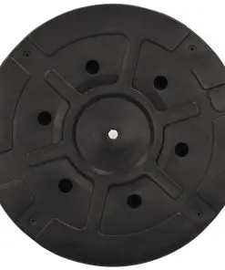 vidaXL Parasol Base Black Round 25 kg