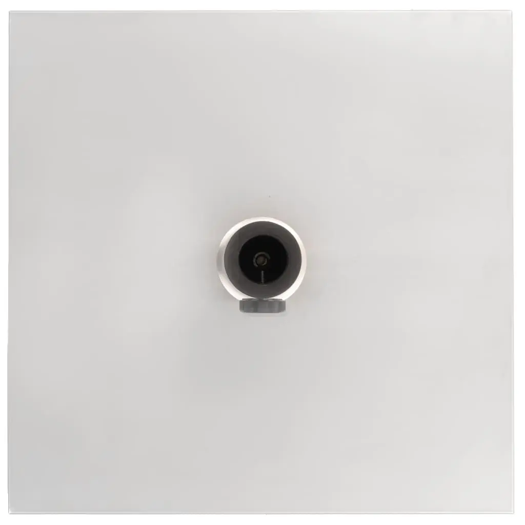 vidaXL Parasol Base Silver Stainless Steel Square 30 kg