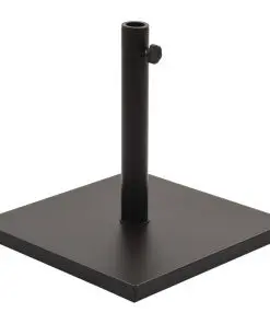 vidaXL Parasol Base Black Square 11 kg