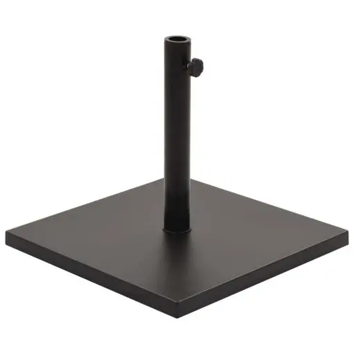 vidaXL Parasol Base Black Square 18 kg