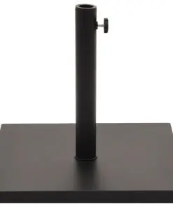 vidaXL Parasol Base Black Square 18 kg
