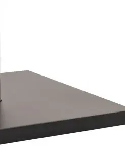 vidaXL Parasol Base Black Square 18 kg