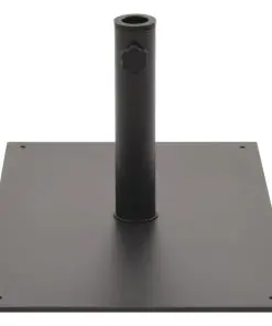 vidaXL Parasol Base Black Steel 15 kg