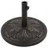 vidaXL Parasol Base Black Round 13 kg