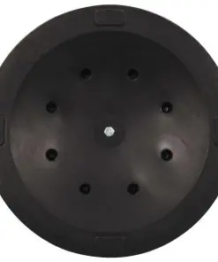 vidaXL Parasol Base Black Round 13 kg