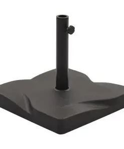 vidaXL Parasol Base Black Square 20 kg
