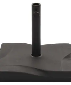 vidaXL Parasol Base Black Square 20 kg