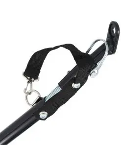 vidaXL 2-in-1 Pet Bike Trailer & Jogging Stroller Red and Black