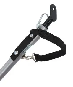 vidaXL Dog Bike Trailer Red and Black