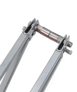 vidaXL Bike Luggage Trailer with Bag Orange and Black