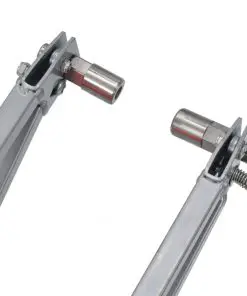 vidaXL Bike Luggage Trailer with Bag Orange and Black