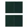 vidaXL Party Tent Doors 2 pcs with Zipper Green