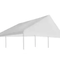 vidaXL Party Tent Roof 3 x 4 m White