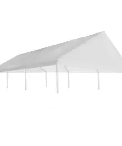 vidaXL Party Tent Roof 4 x 6 m White