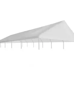 vidaXL Party Tent Roof 6 x 12 m White