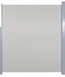 vidaXL Retractable Side Awning 160 x 500 cm Cream