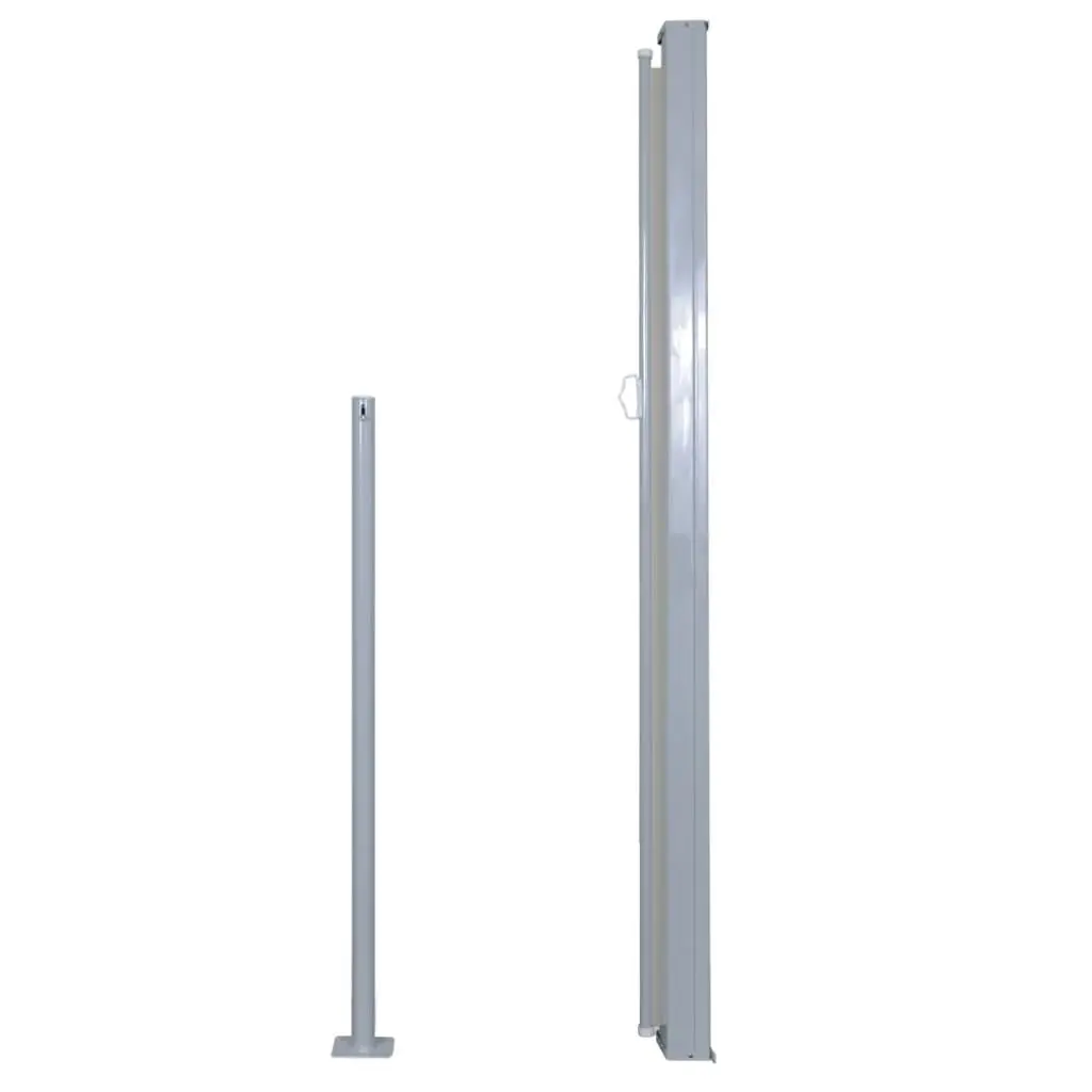 vidaXL Retractable Side Awning 160 x 500 cm Cream