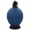 vidaXL Pool Sand Filter with 6 Position Valve Blue 660 mm vidaXL Pool Sand Filter with 6 Position Valve Blue 660 mm