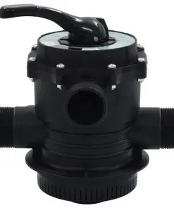 vidaXL Multiport Valve for Sand Filter ABS 1.5″ 6-way