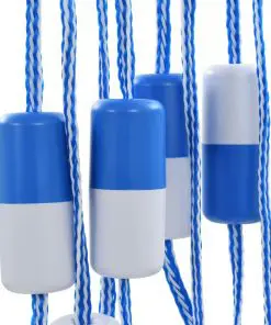 vidaXL Swimming Pool Safety Divider Rope 6 m Plastic