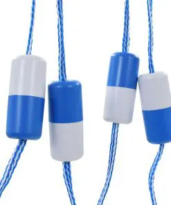 vidaXL Swimming Pool Safety Divider Rope 6 m Plastic