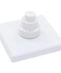 vidaXL 13 Piece Pool Grecian Fountain White