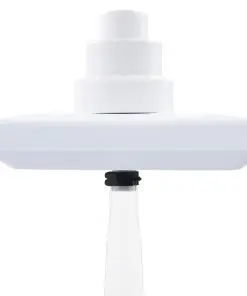 vidaXL 13 Piece Pool Grecian Fountain White