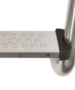 vidaXL Pool Ladder 3 Steps Stainless Steel 120 cm