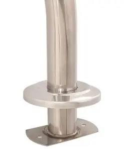 vidaXL Pool Ladder 3 Steps Stainless Steel 120 cm