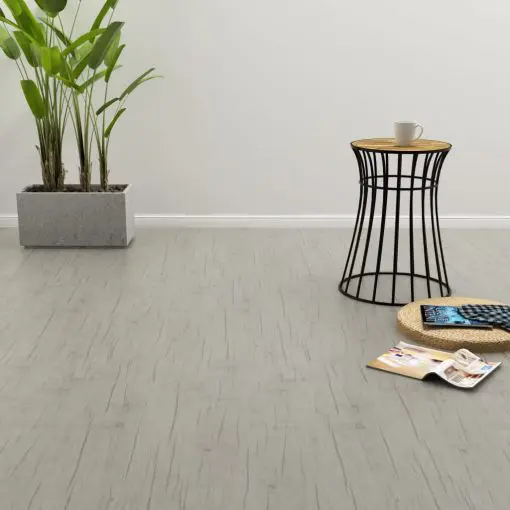 vidaXL Self-adhesive Flooring Planks 4.46 m² 3 mm PVC Oak Washed