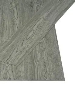 vidaXL Self-adhesive Flooring Planks 4.46 m² 3 mm PVC Grey
