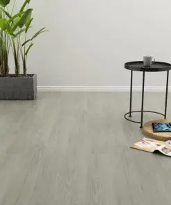 vidaXL Click Floor 3.51 m² 4 mm PVC Grey