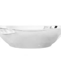 vidaXL Wash Basin 40x33x13.5 cm Ceramic Silver