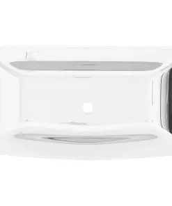 vidaXL Wash Basin 71x38x13.5 cm Ceramic Silver