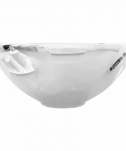 vidaXL Wash Basin 32.5×14 cm Ceramic Silver