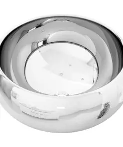 vidaXL Wash Basin 40×15 cm Ceramic Silver