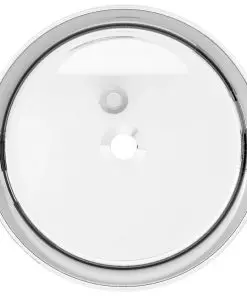 vidaXL Wash Basin 40×15 cm Ceramic Silver