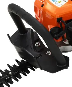 vidaXL Petrol Hedge Trimmer 722 mm Orange and Black