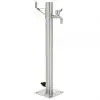 vidaXL Garden Water Column Stainless Steel Round 65 cm