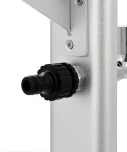 vidaXL Garden Water Column Aluminium 95 cm