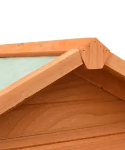 vidaXL Bird Cage Solid Pine & Fir Wood 120x60x168 cm