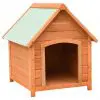 vidaXL Dog House Solid Pine & Fir Wood 72x85x82 cm vidaXL Dog House Solid Pine & Fir Wood 72x85x82 cm