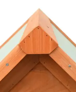 vidaXL Dog House Solid Pine & Fir Wood 72x85x82 cm